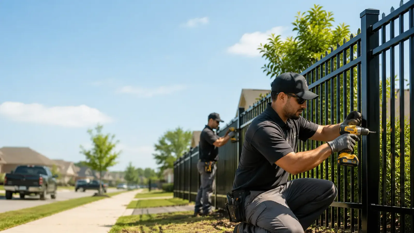 Metal Fence Installation in West Valley, NY